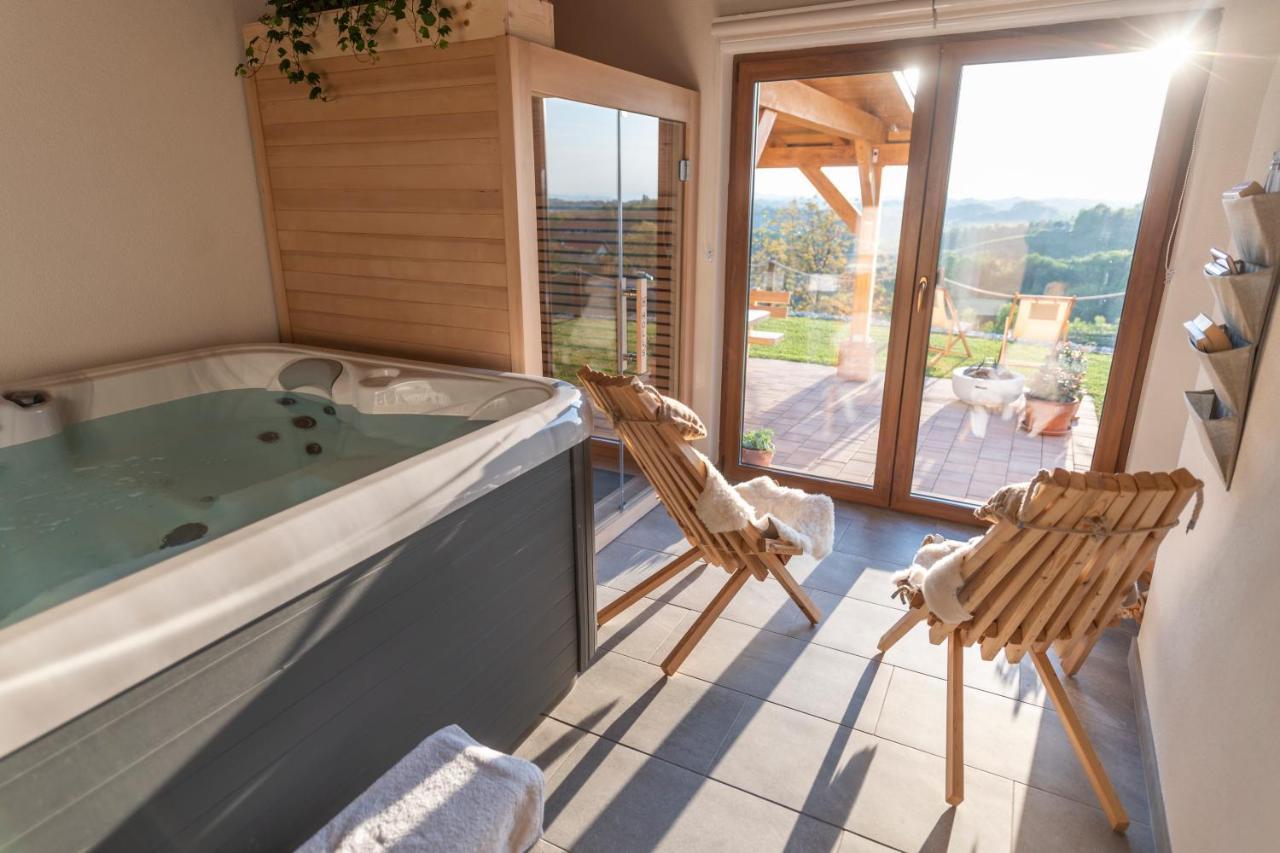 Hill Cottage Haloze Gruskovec ภายนอก รูปภาพ